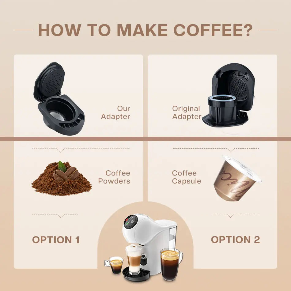 Reusable  Capsule for Espresso Coffee Maker Dolce Gusto